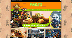 Desktop Screenshot of pokezrestaurant.com